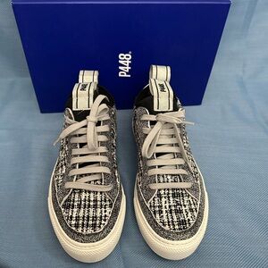 P448 Women’s Black, Gray and White Sneakers